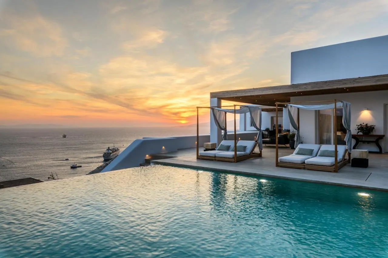 Silver Breeze Villa Mykonos Town Grekland