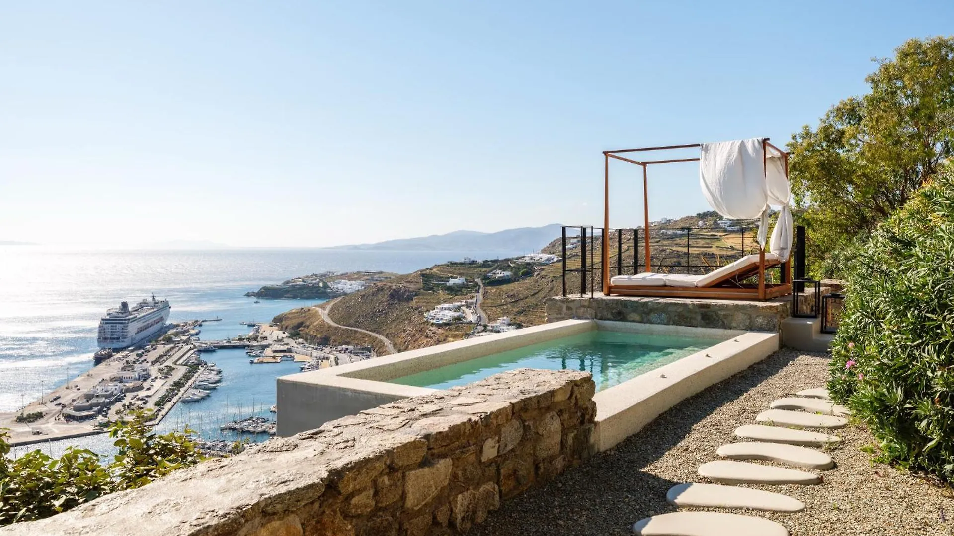 Silver Breeze Villa Mykonos Town Grekland