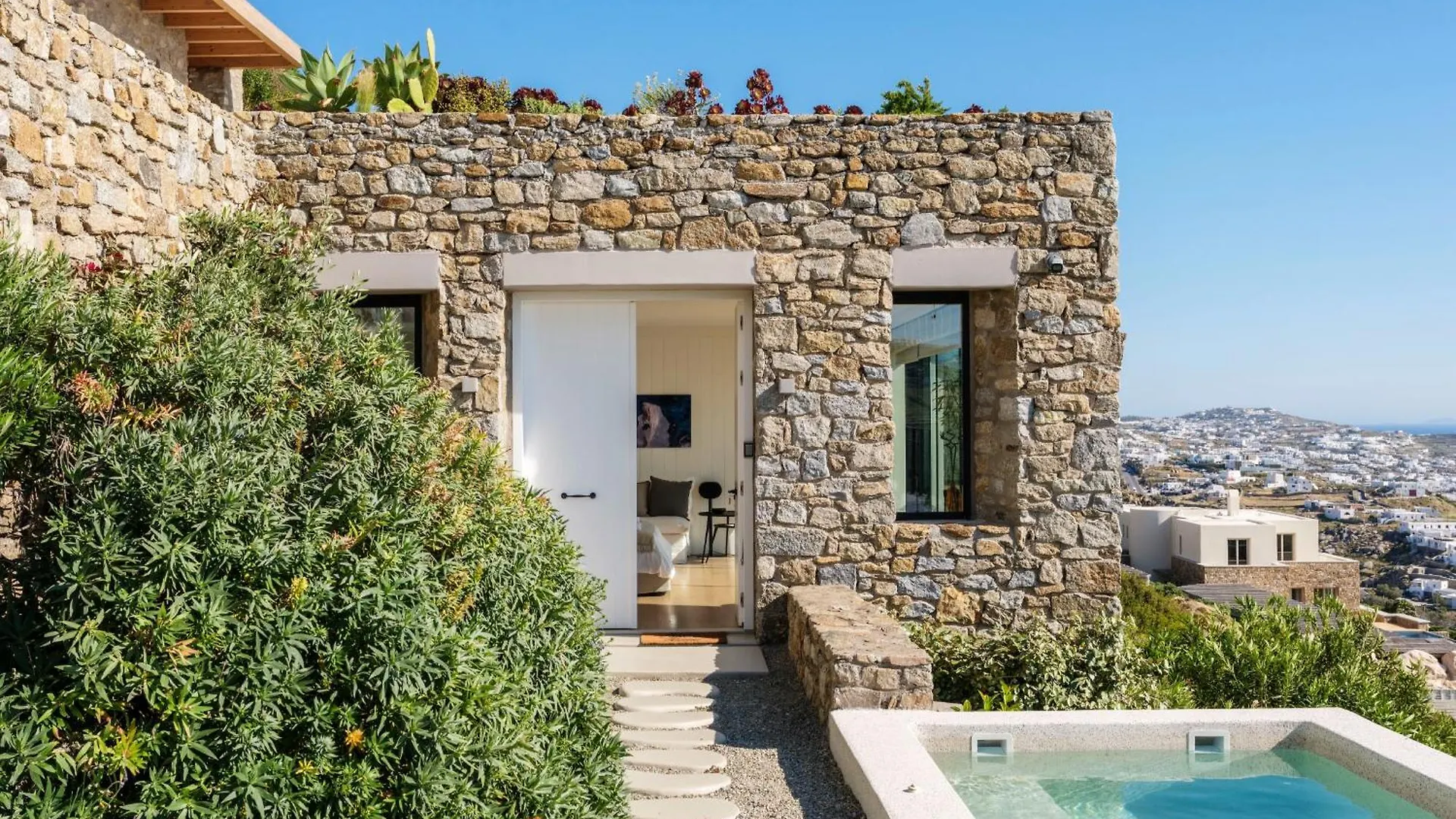 Silver Breeze Villa Mykonos Town Grekland